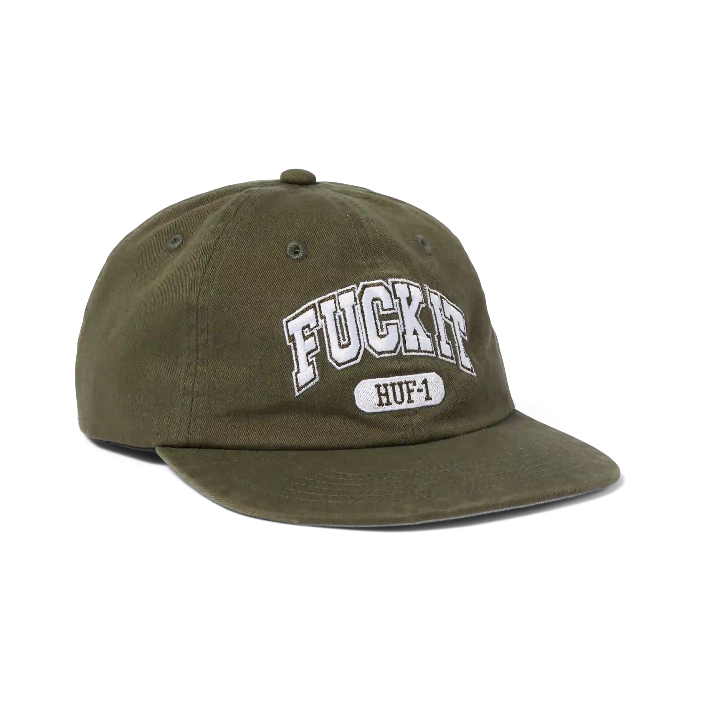 Gorra de 6 paneles Huf Worldwide Fuck It