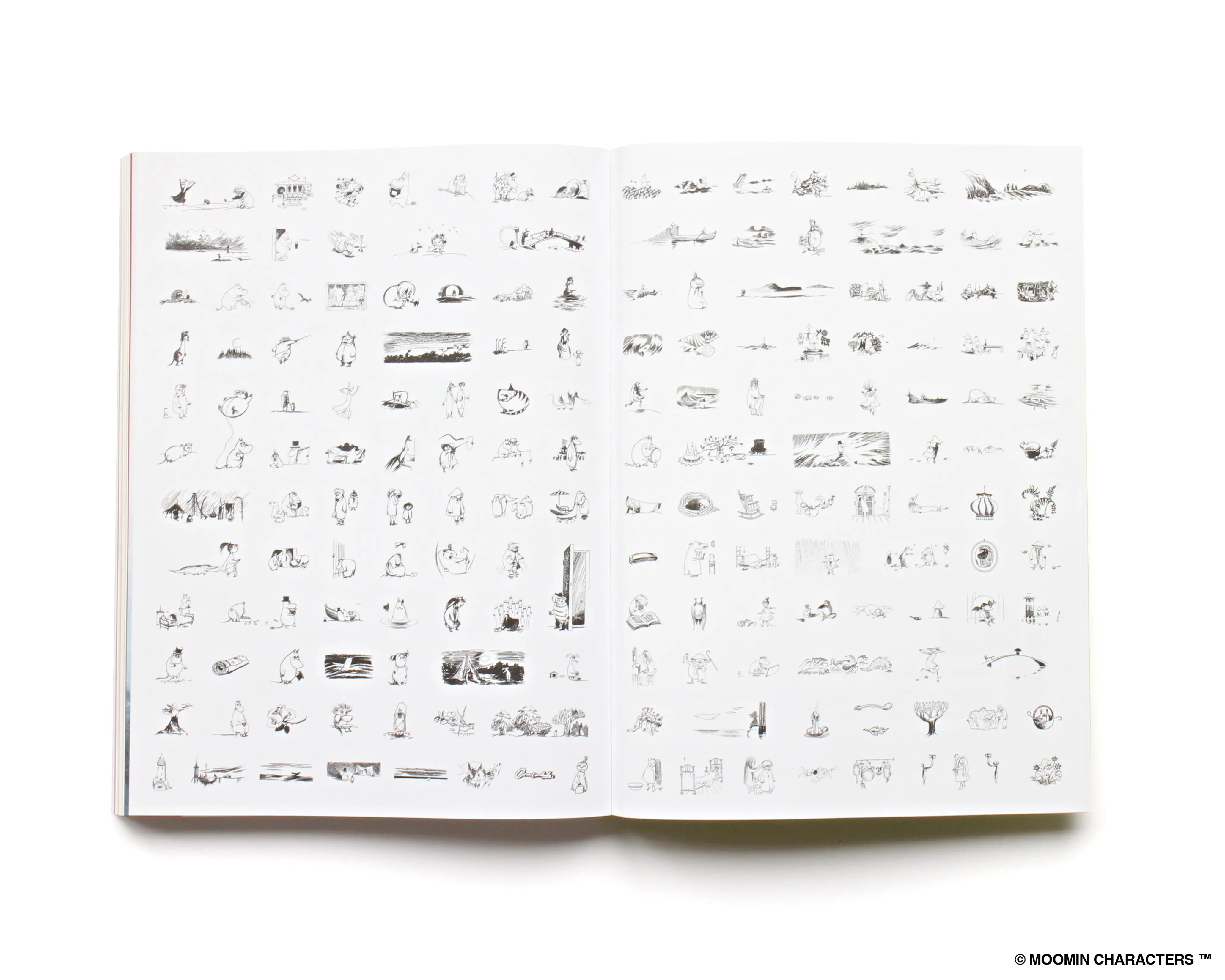 Idea Moomin / Libro de edición de aniversario de la naturaleza traviesa - Imagen 3