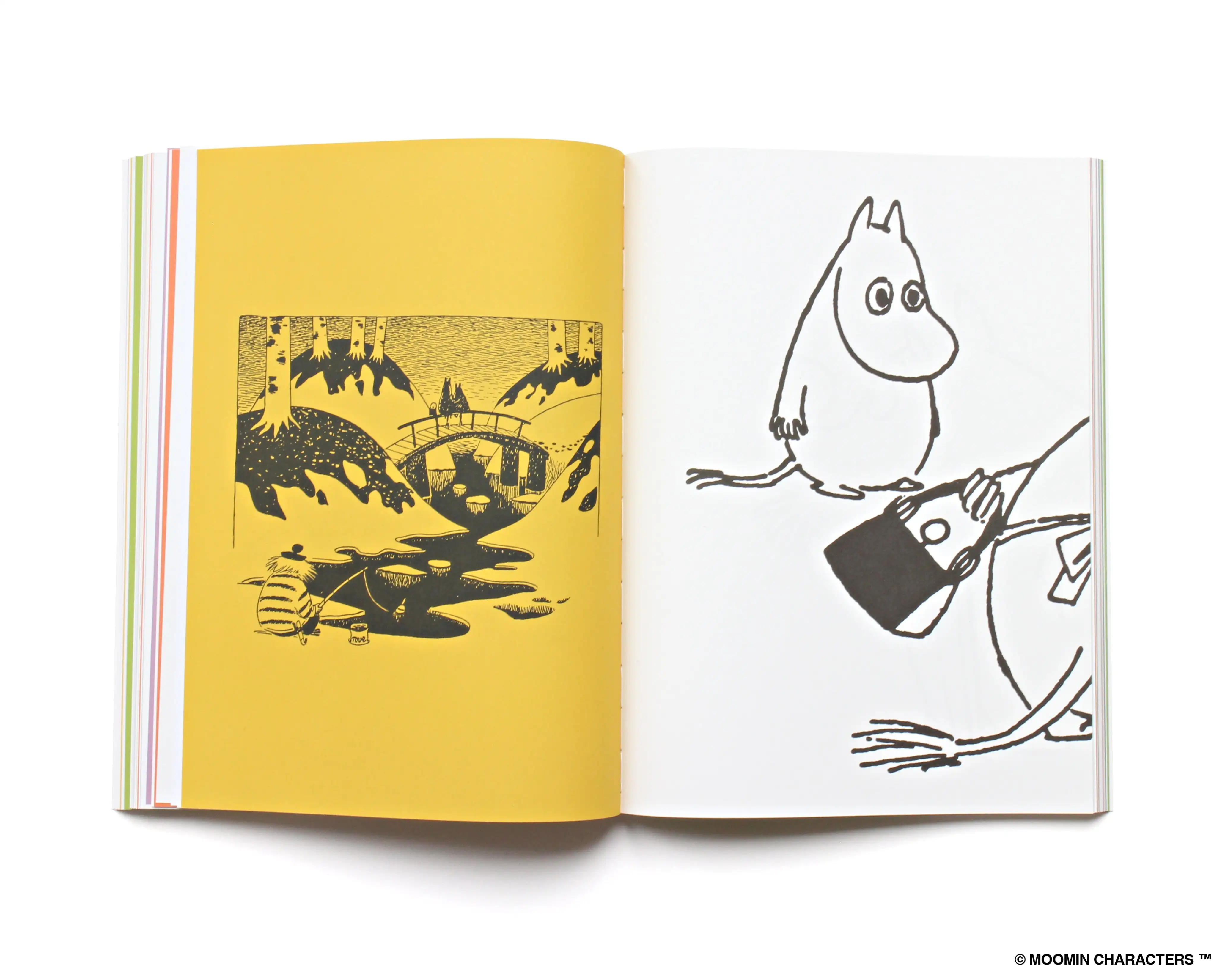 Idea Moomin / Libro de edición de aniversario de la naturaleza traviesa - Imagen 6