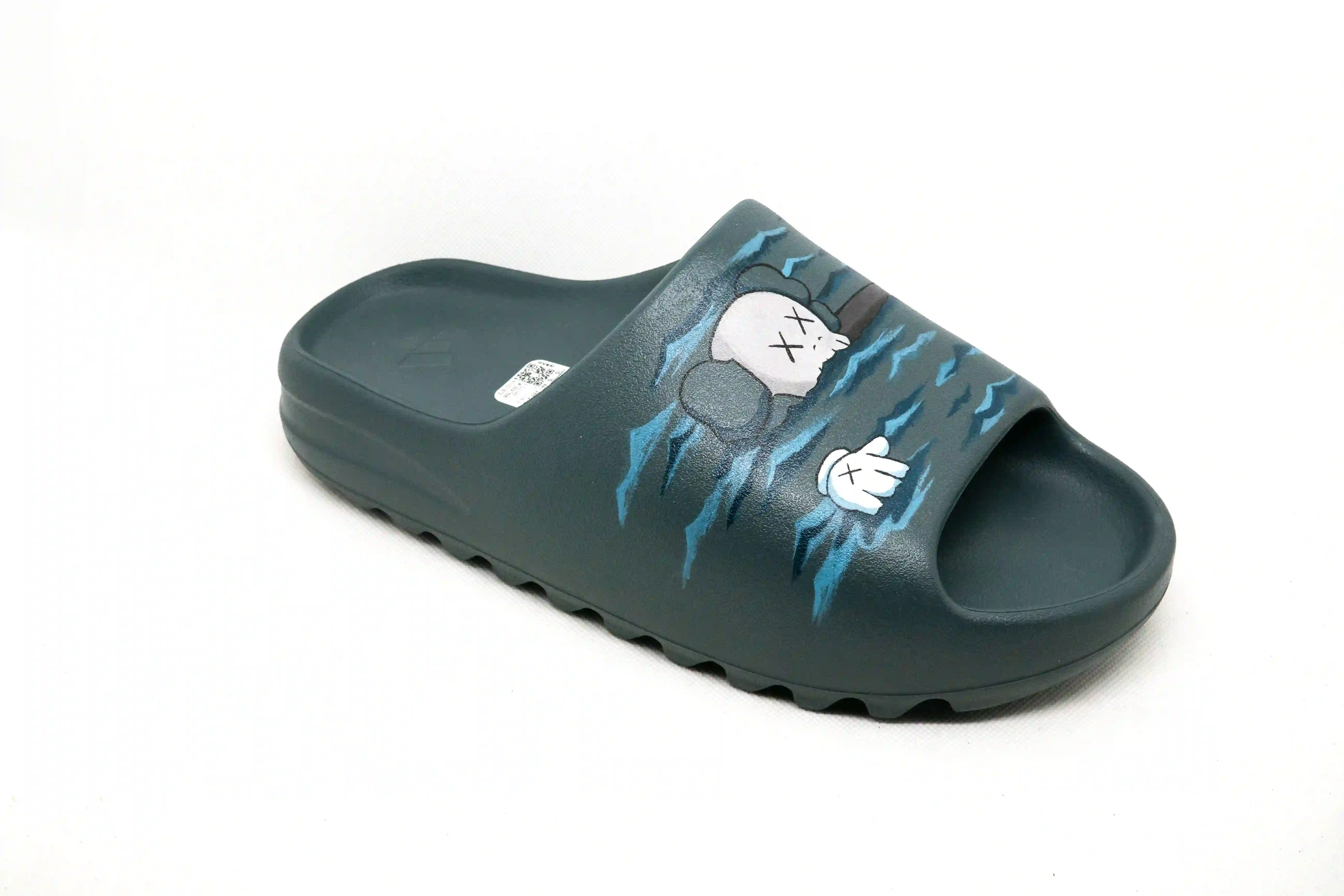 Yeezy SLIDES PIZARRA MARINA KAWS CUSTOM