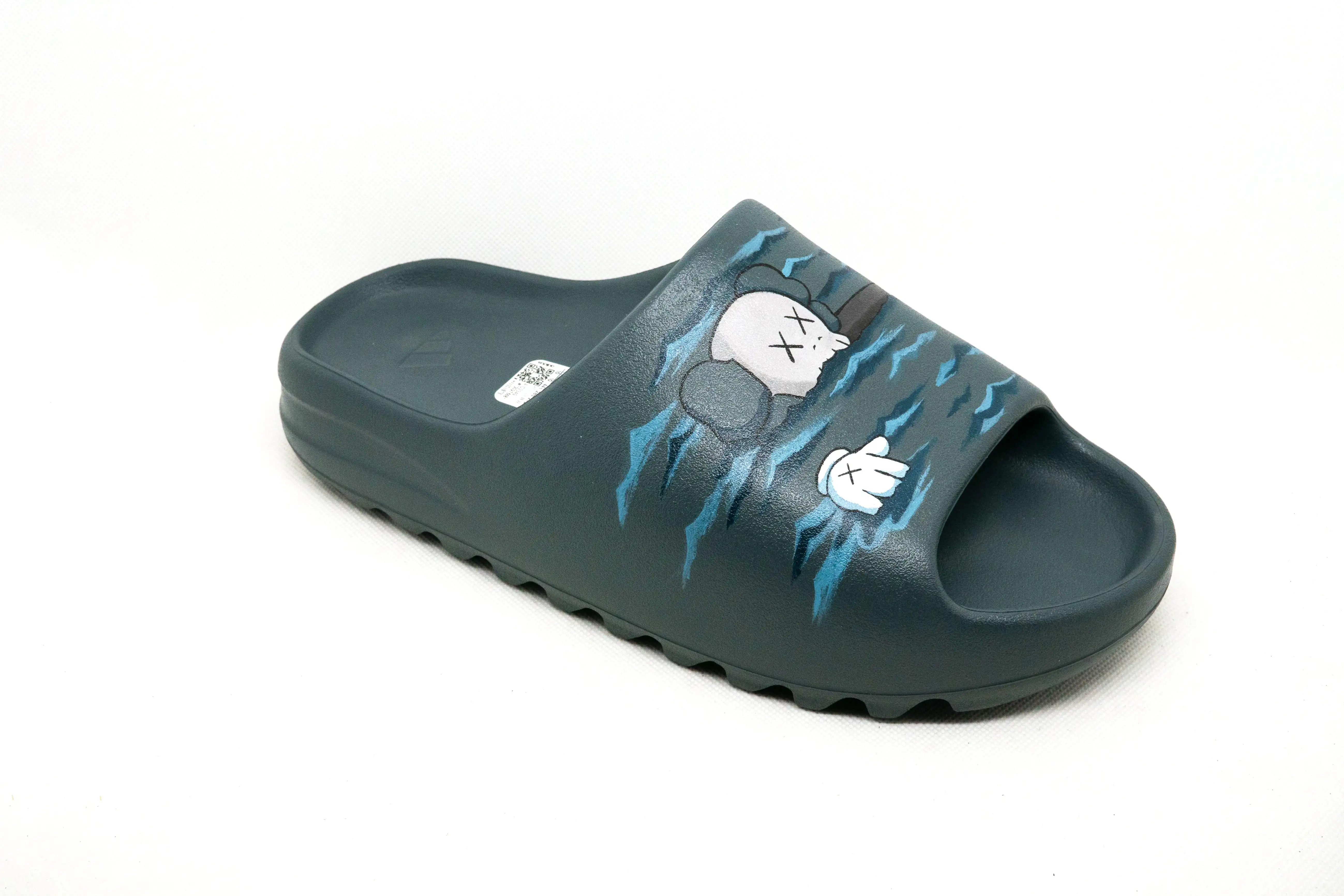 Yeezy SLIDES PIZARRA MARINA KAWS CUSTOM
