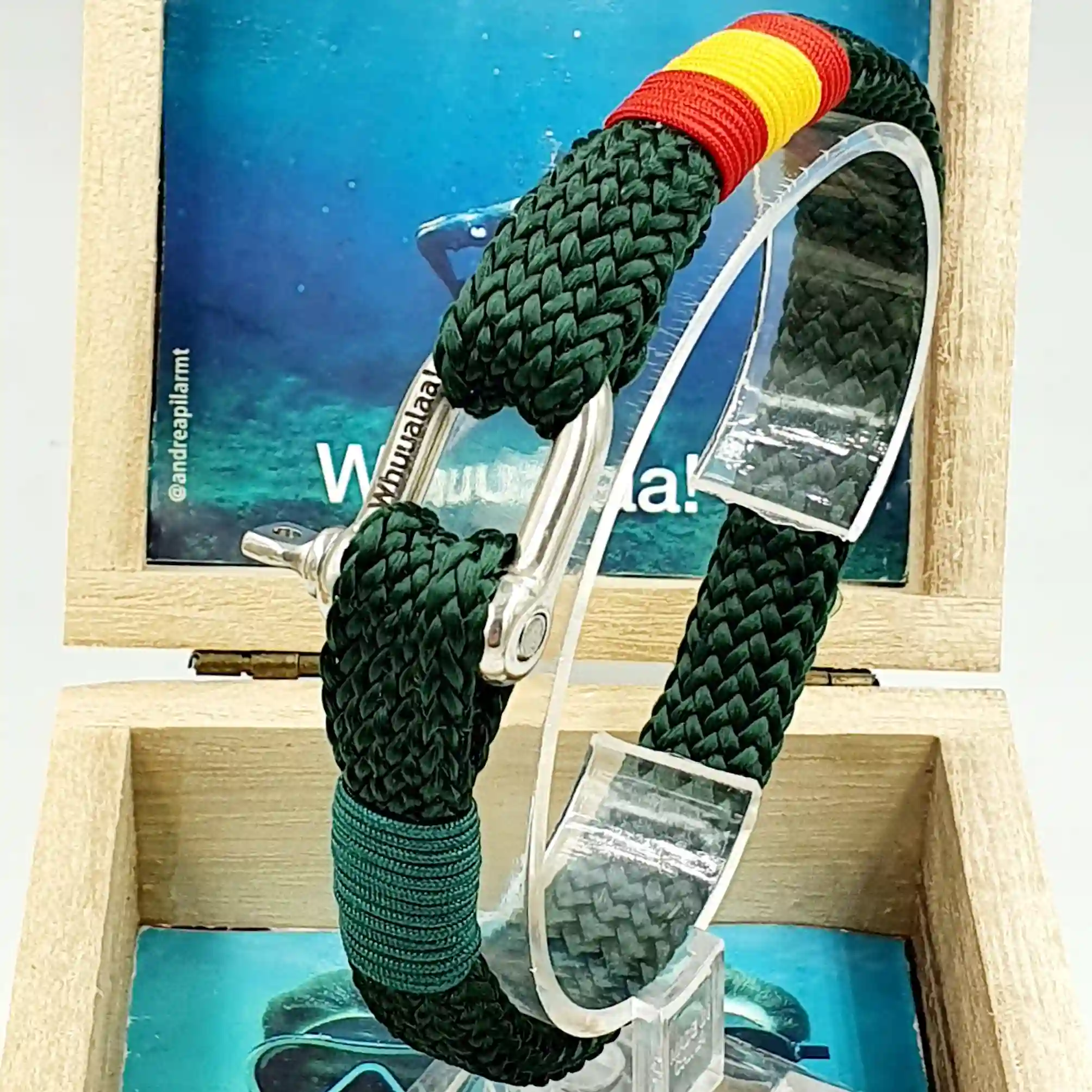 PULSERA NÁUTICA WHUUALAA!