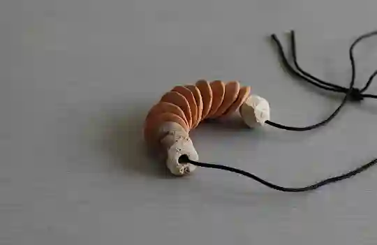 Emociones encontradas - Collar de cuentas de otoño - listo para enviar