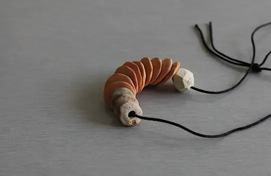 Emociones encontradas - Collar de cuentas de otoño - listo para enviar