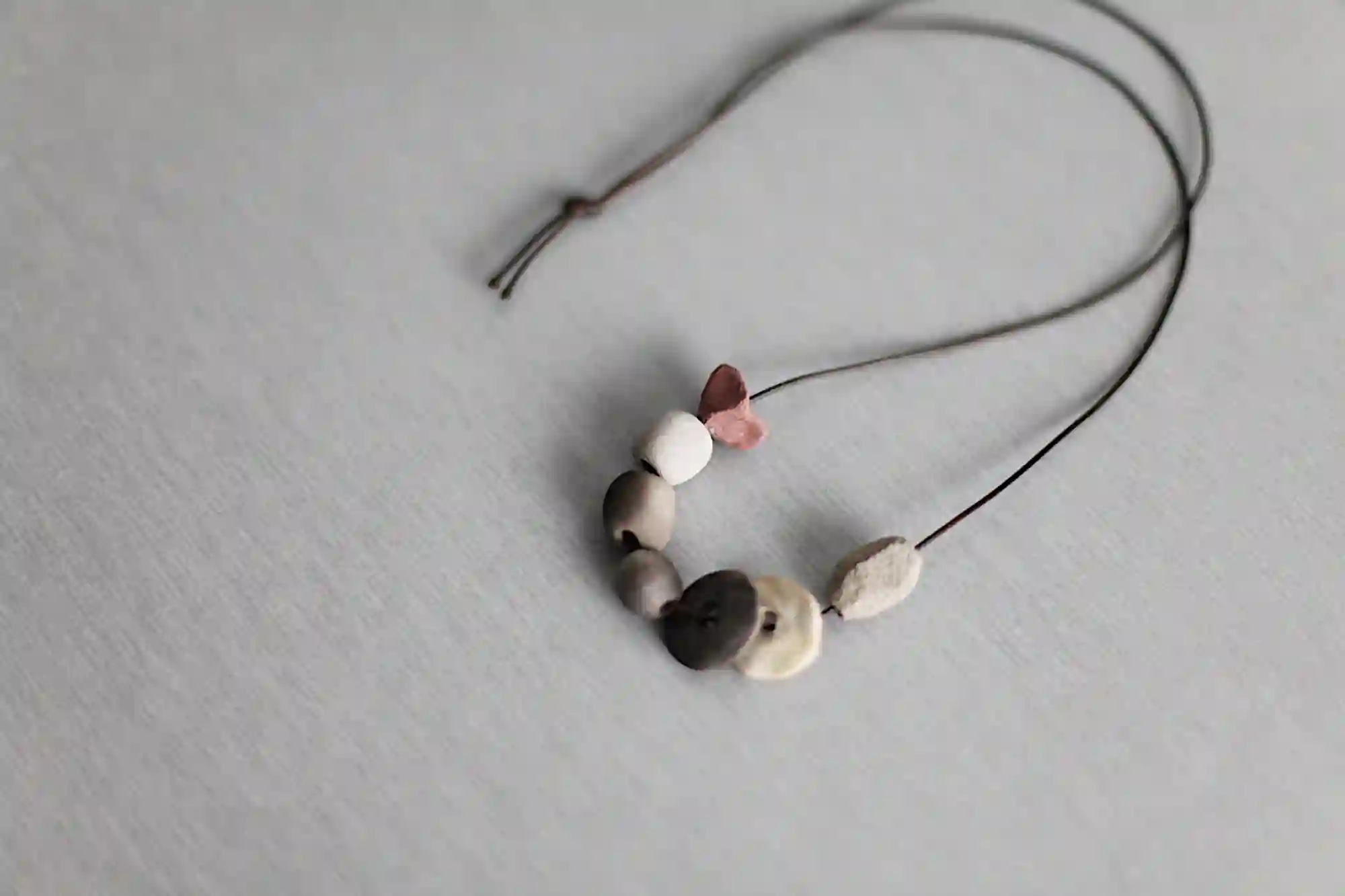 Emociones encontradas - Collar de cuentas de verano - listo para enviar 63 cm