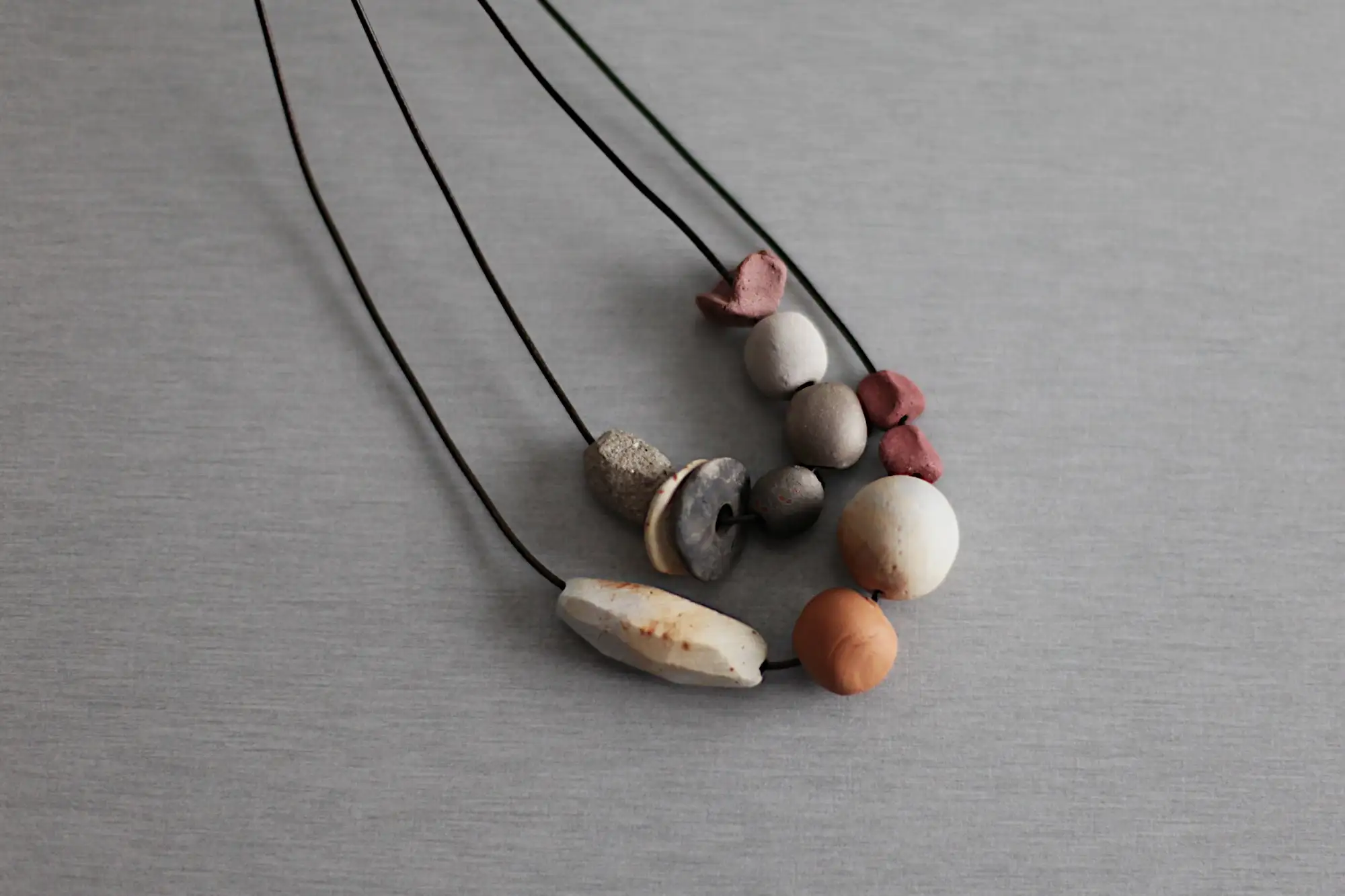 Emociones encontradas - Collar de cuentas de verano - listo para enviar 63 cm - Imagen 4