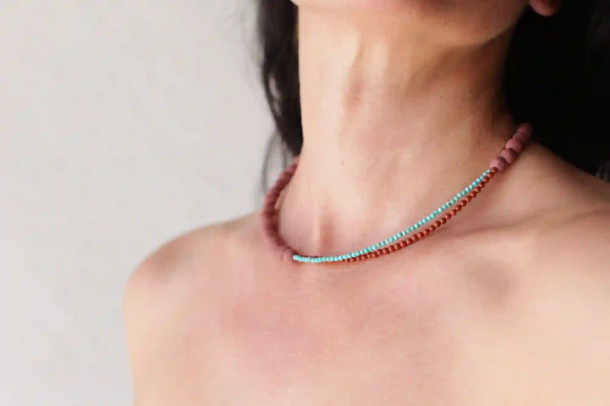 Arroyos - collar de cuentas - hecho a pedido