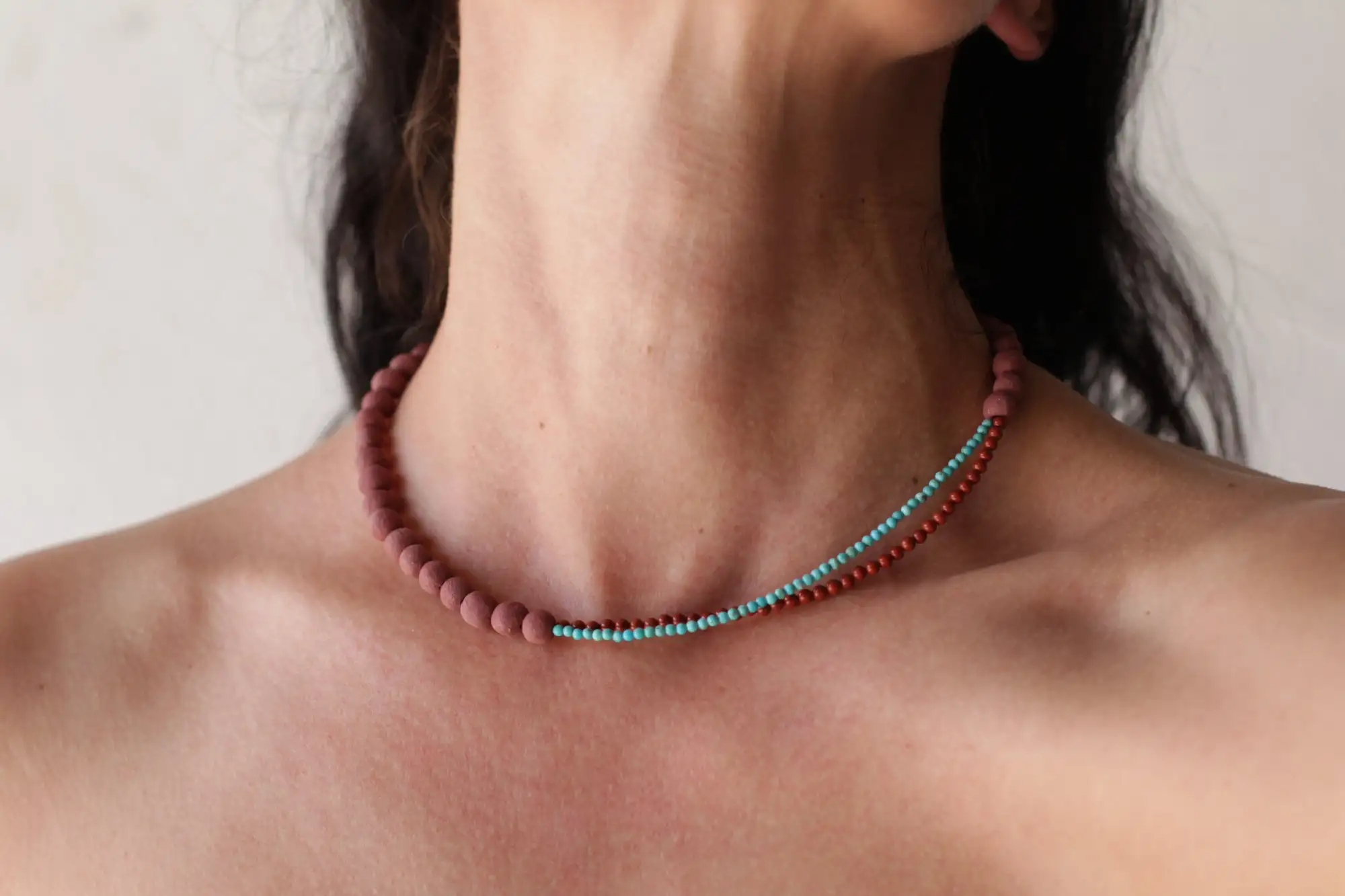 Arroyos - collar de cuentas - hecho a pedido - Imagen 2