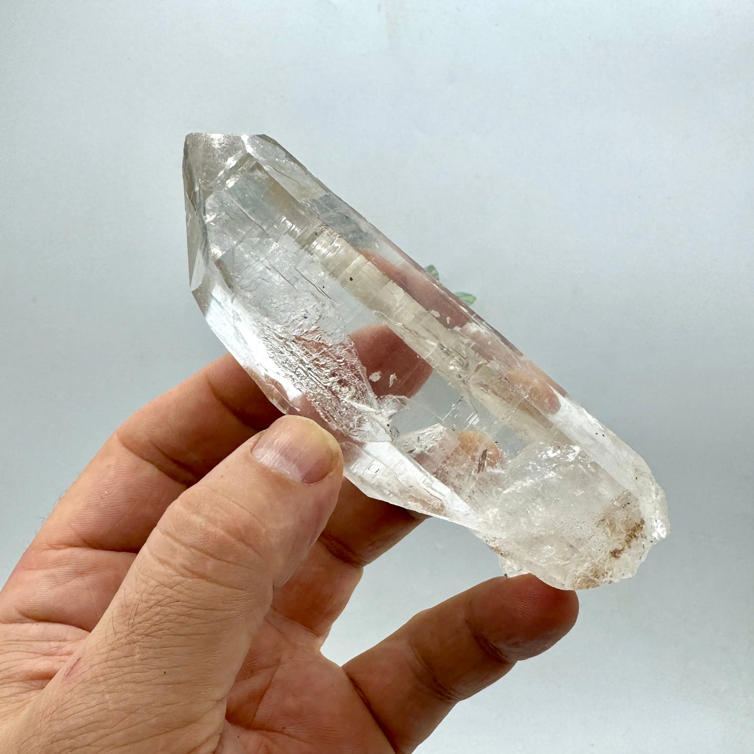 CUARZO DIAMANTINA CON BASE METÁLICA - Imagen 3