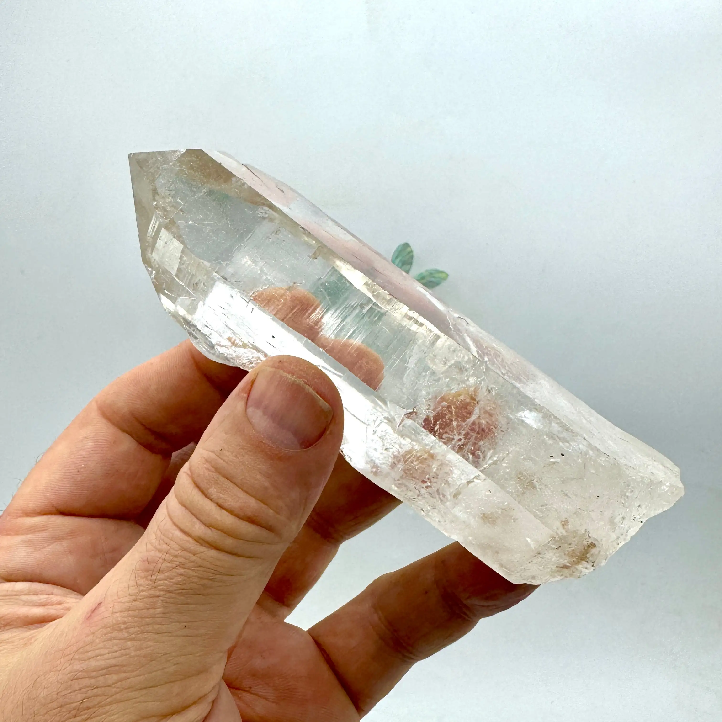 CUARZO DIAMANTINA CON BASE METÁLICA - Imagen 4