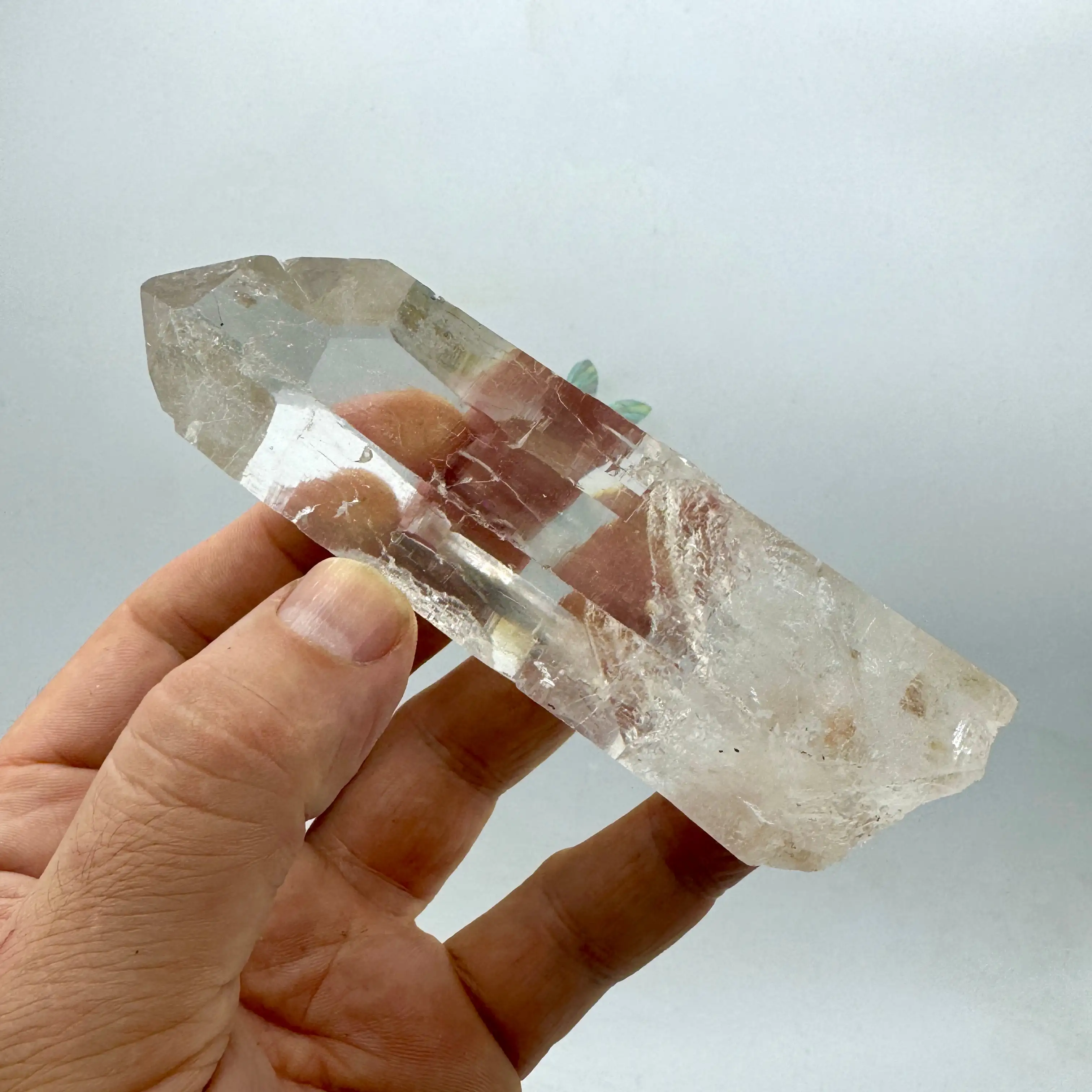 CUARZO DIAMANTINA CON BASE METÁLICA - Imagen 5