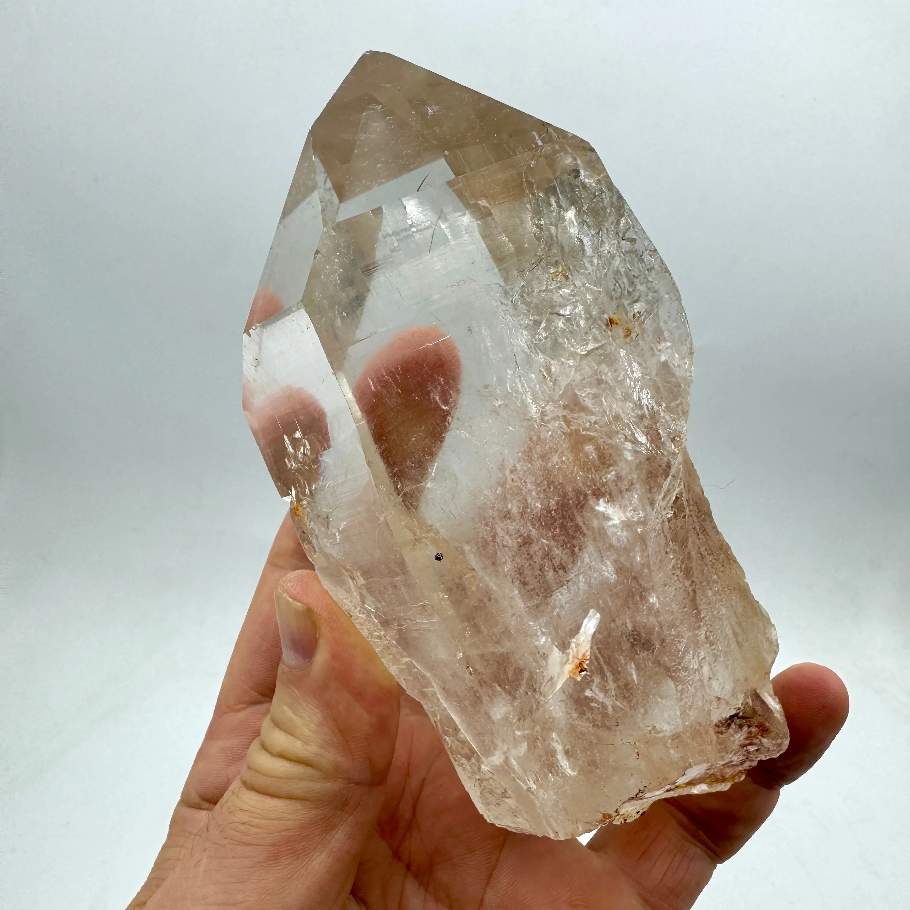 CUARZO DIAMANTINA CON BASE METÁLICA - Imagen 3