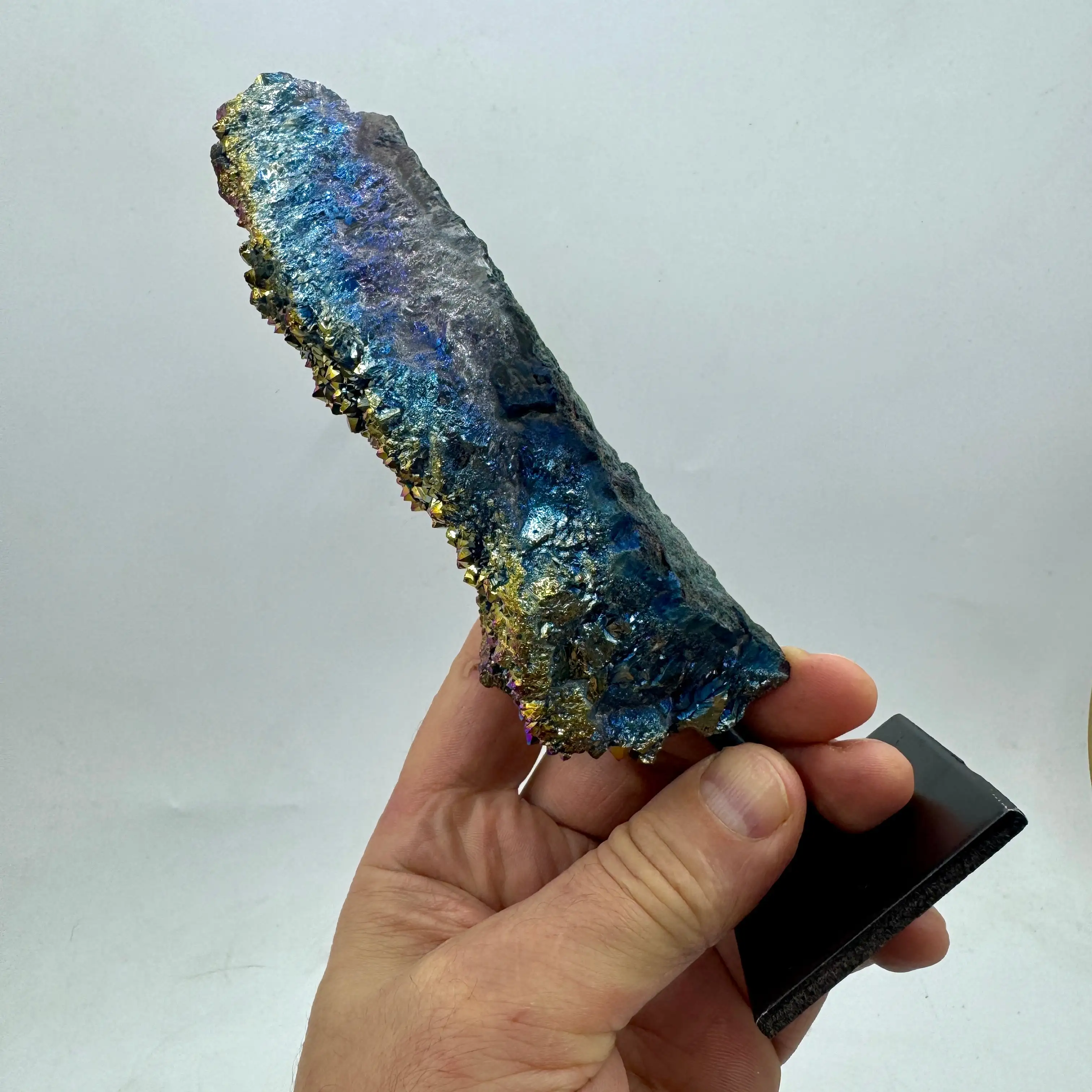 DRUSA DE AMATHISTA AURA DE TITANIO - Imagen 2