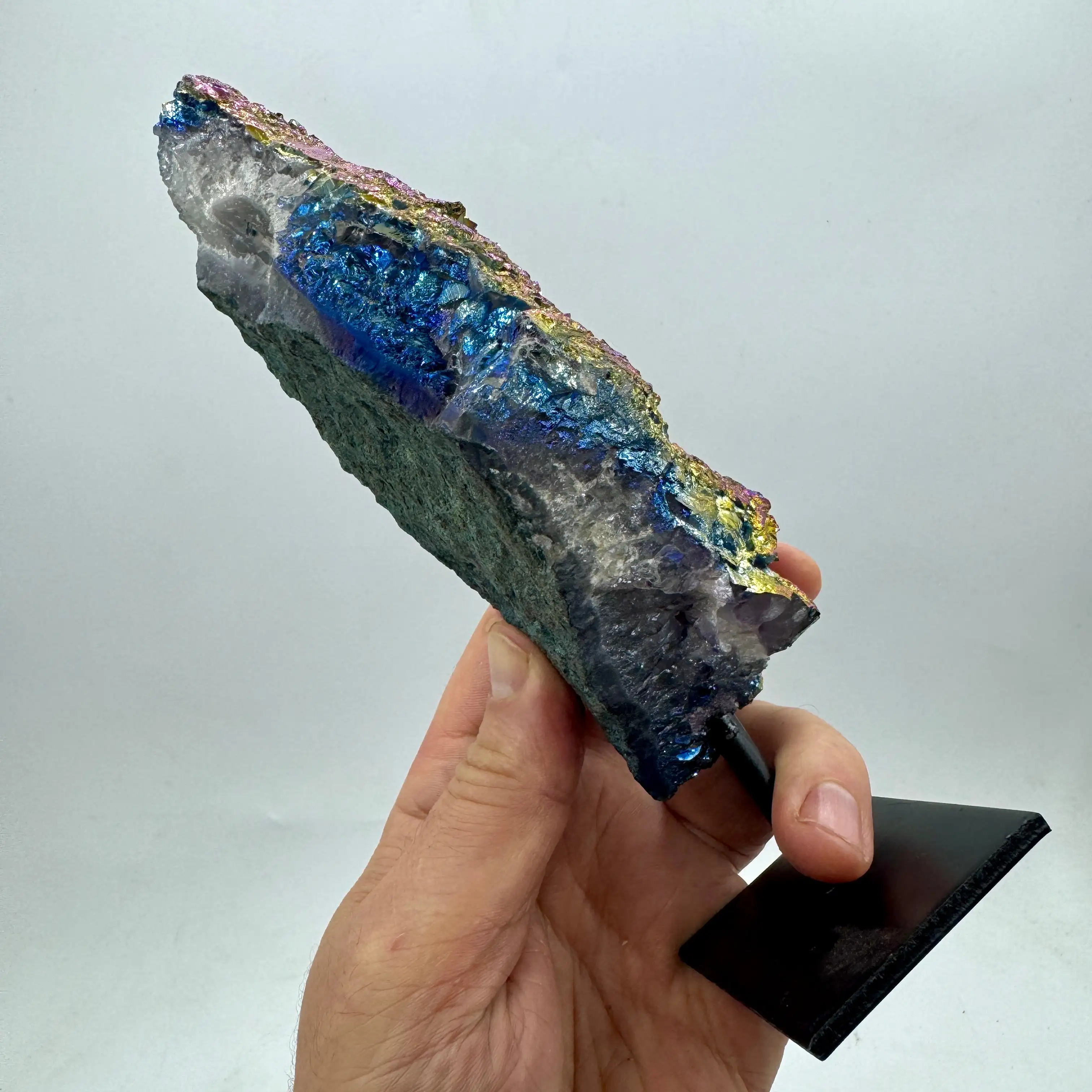 DRUSA DE AMATHISTA AURA DE TITANIO - Imagen 4