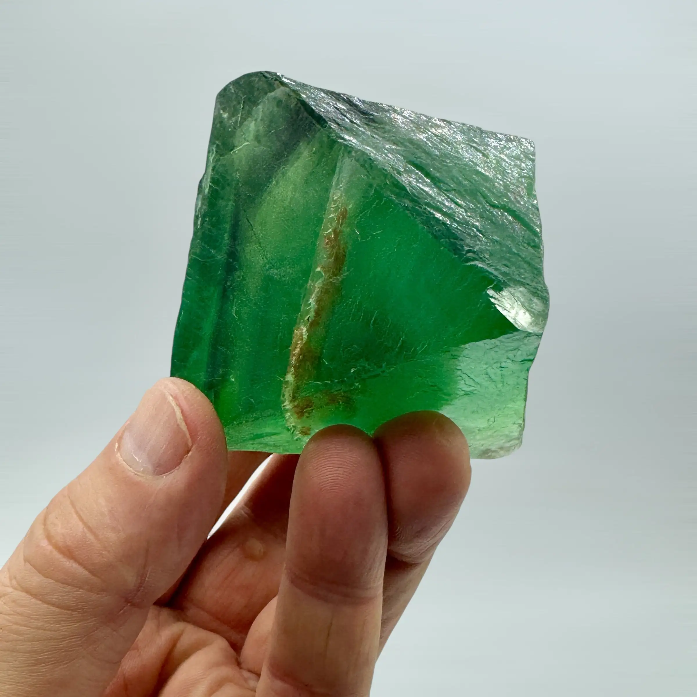 FLUORITA VERDE OCTAÉDRICA GIGANTE - Imagen 4