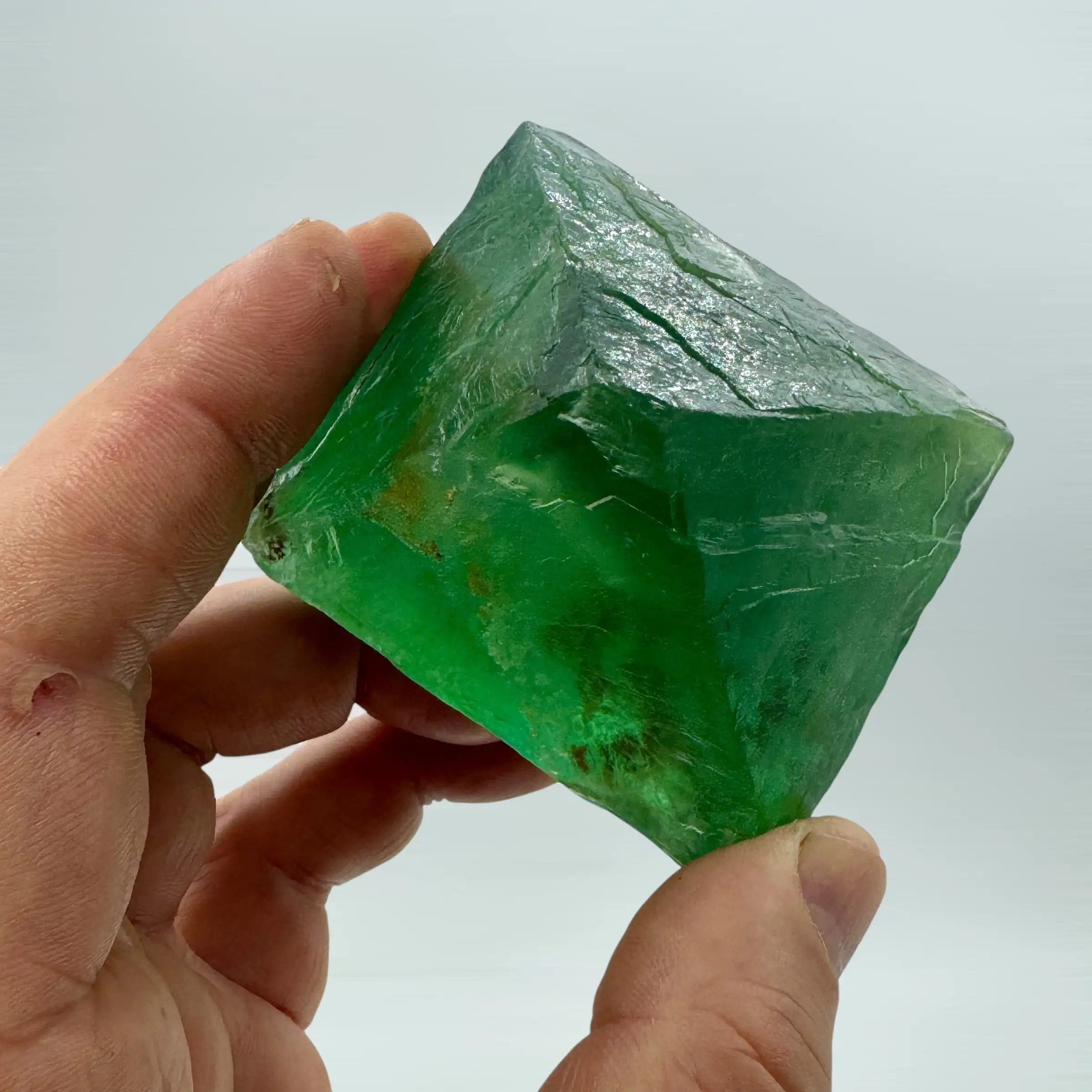 FLUORITA VERDE OCTAÉDRICA GIGANTE - Imagen 6