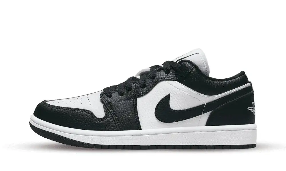 AIR JORDAN 1 LOW INVERT NEGRO BLANCO