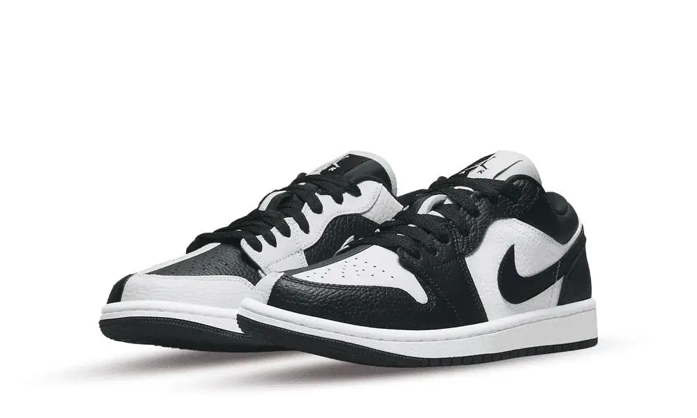 AIR JORDAN 1 LOW INVERT NEGRO BLANCO - Imagen 2