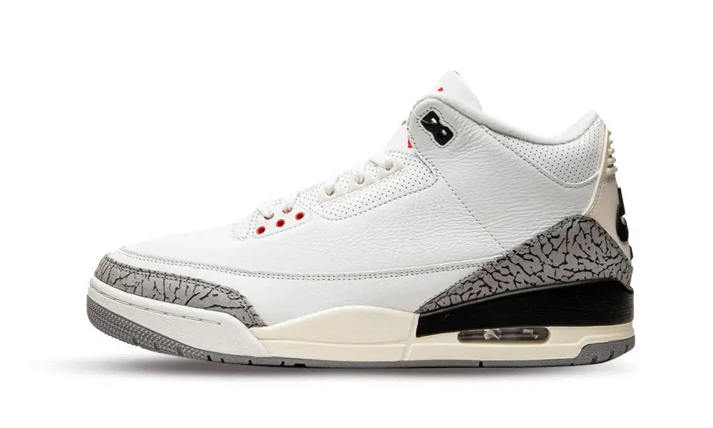 AIR JORDAN 3 RETRO WHITE CEMENT REIMAGINED