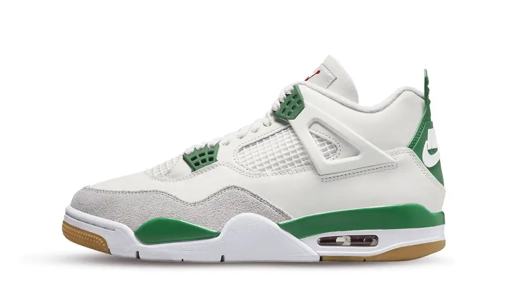 Nike Sb Air Jordan 4 Retro Pine Green