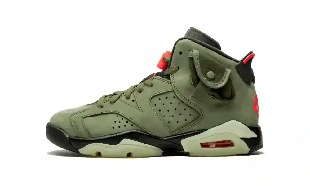 AIR JORDAN 6 RETRO X TRVIS SCOTT OLIVE