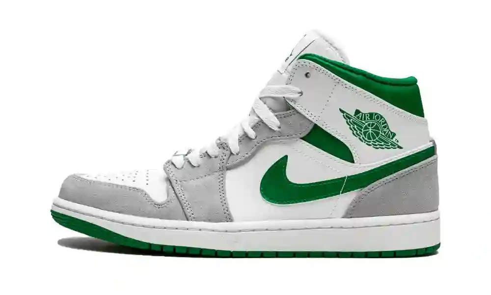JORDAN 1 GRIS MEDIO VERDE