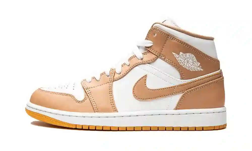 JORDAN 1 MID HEMP TAN
