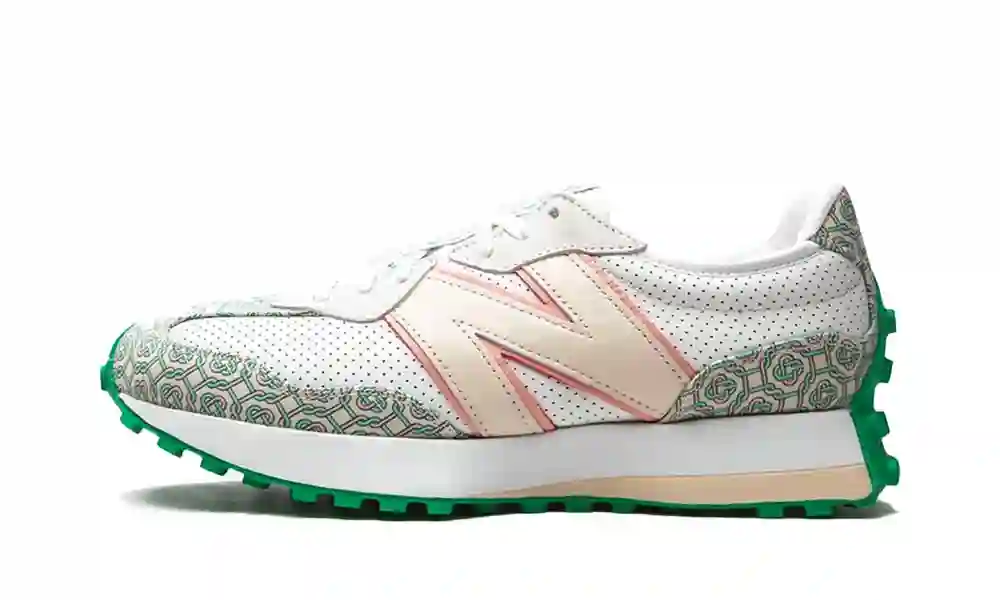 NEW BALANCE 327 CASABLANCA GREEN MONOGRAM