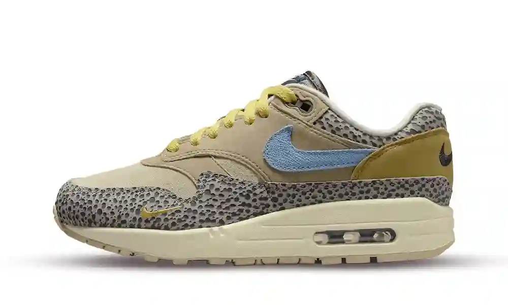 NIKE AIR MAX 1 SAFARI COBBLESTONE MUJER