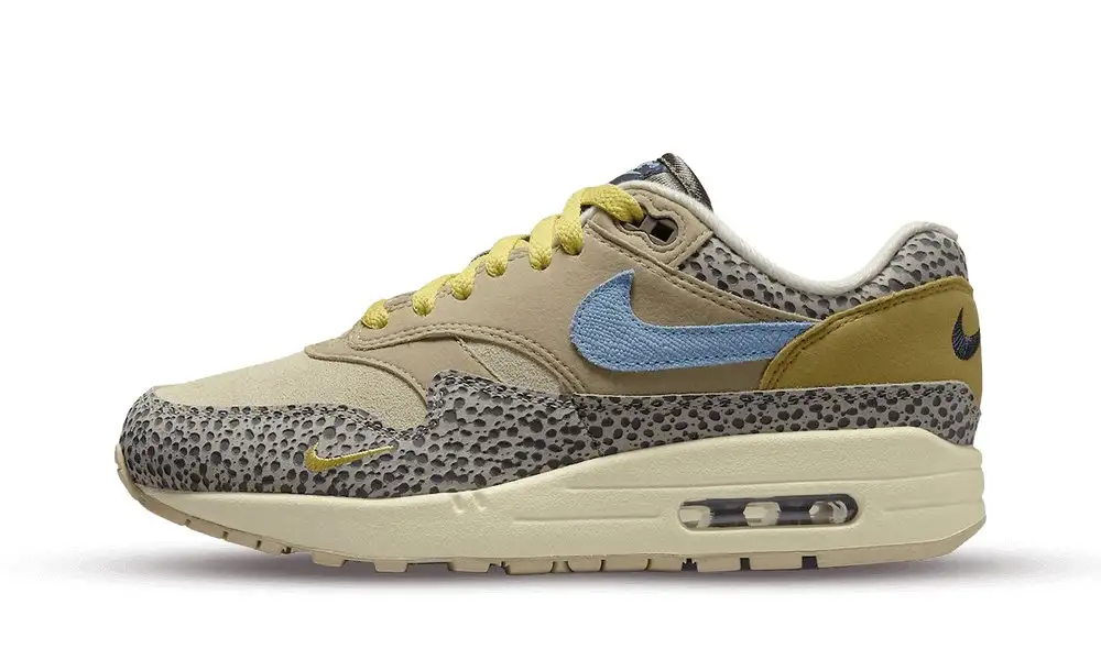 NIKE AIR MAX 1 SAFARI COBBLESTONE MUJER