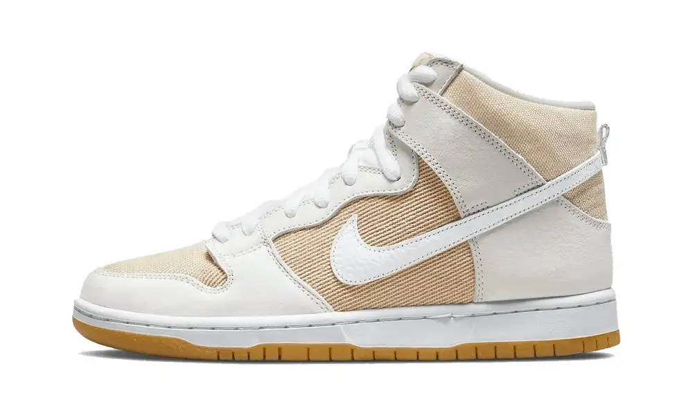 NIKE SB DUNK HIGH ISO ETIQUETA NARANJA NATURAL