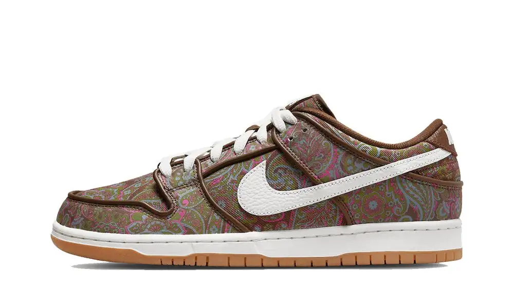 NIKE SB DUNK LOW PRO PAISLEY BROWN