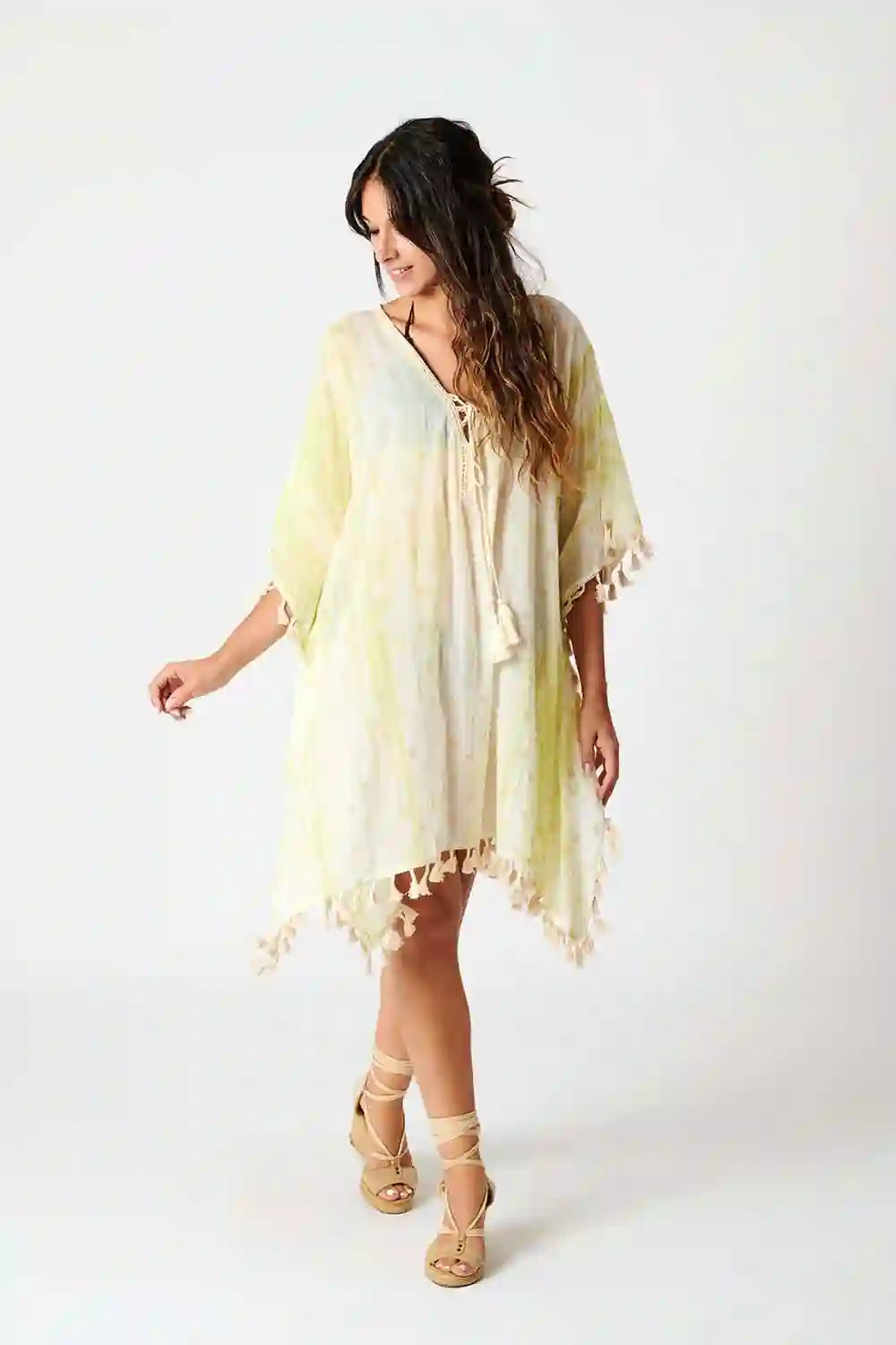 Poncho Algodón Tie-Dye