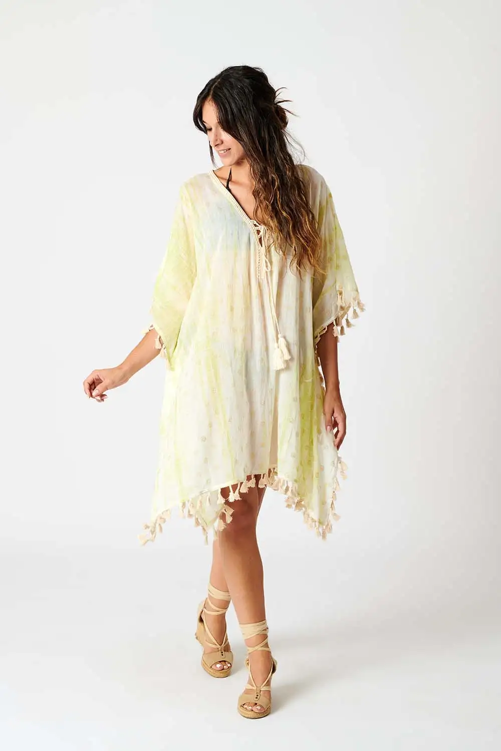 Poncho Algodón Tie-Dye