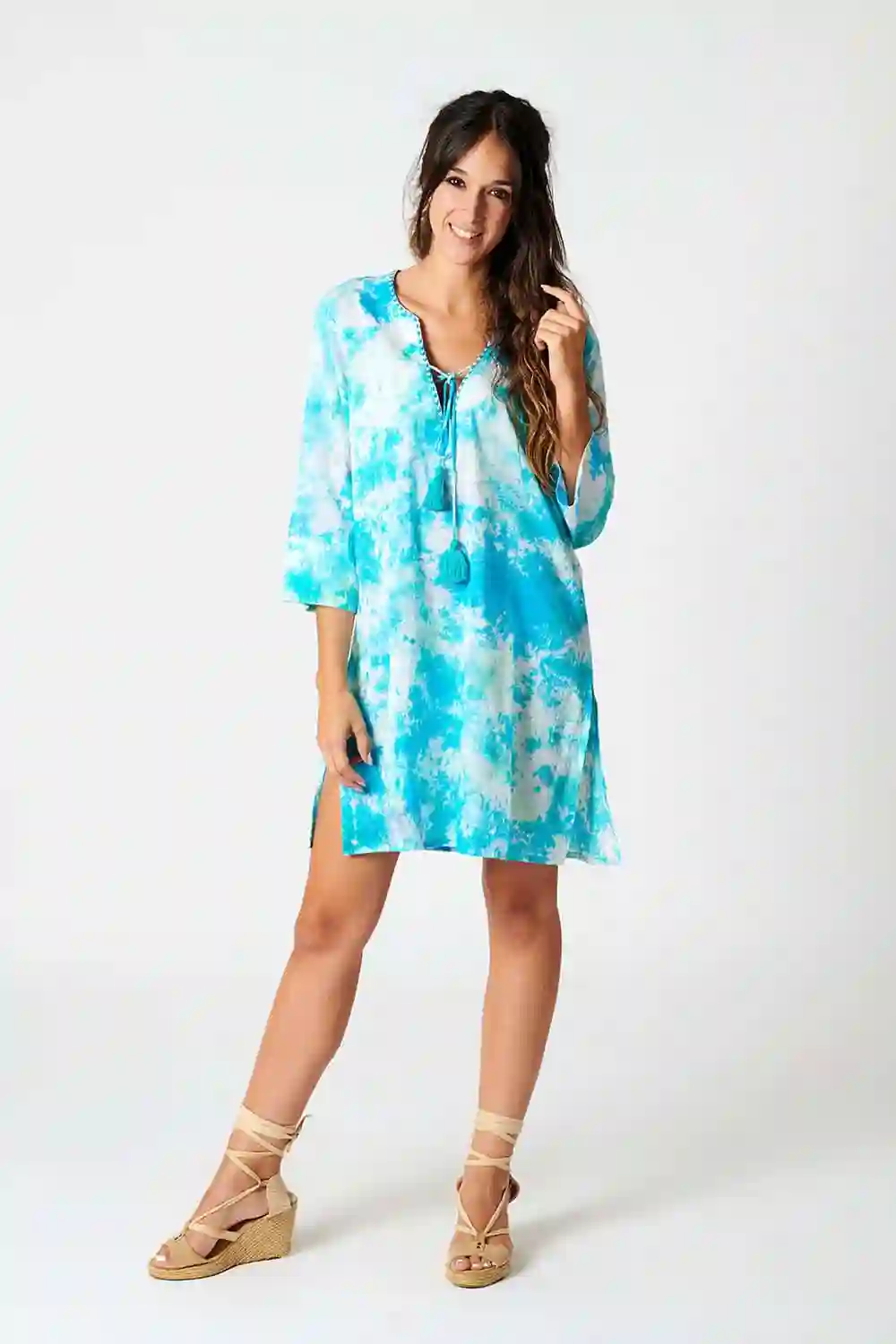 Kurta Algodón Tie-Die