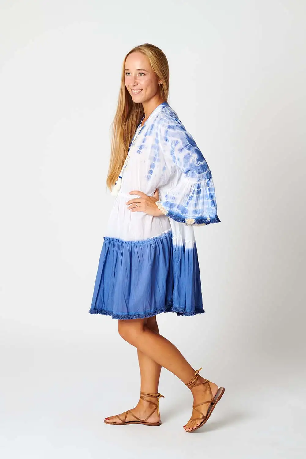 Vestido Algodón Tie-Dye