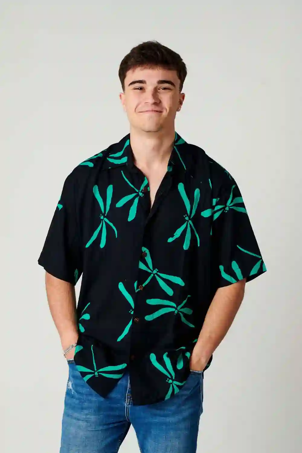 Camisa Rayón Unisex "Libélula"