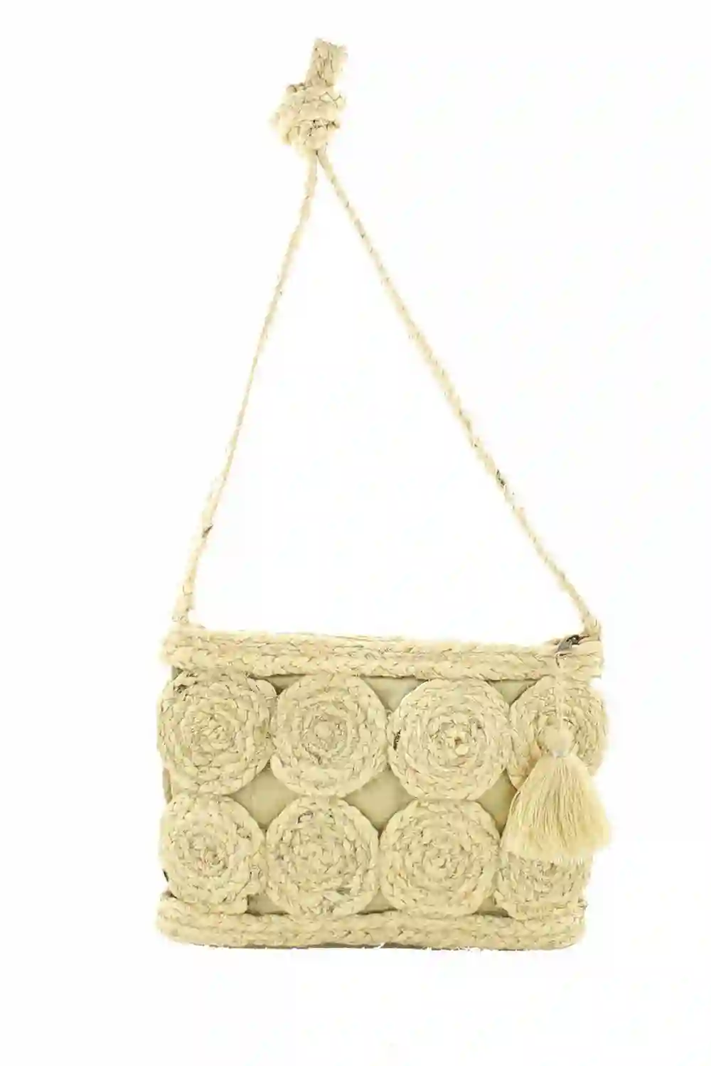Bolso Yute Bandolera Círculos
