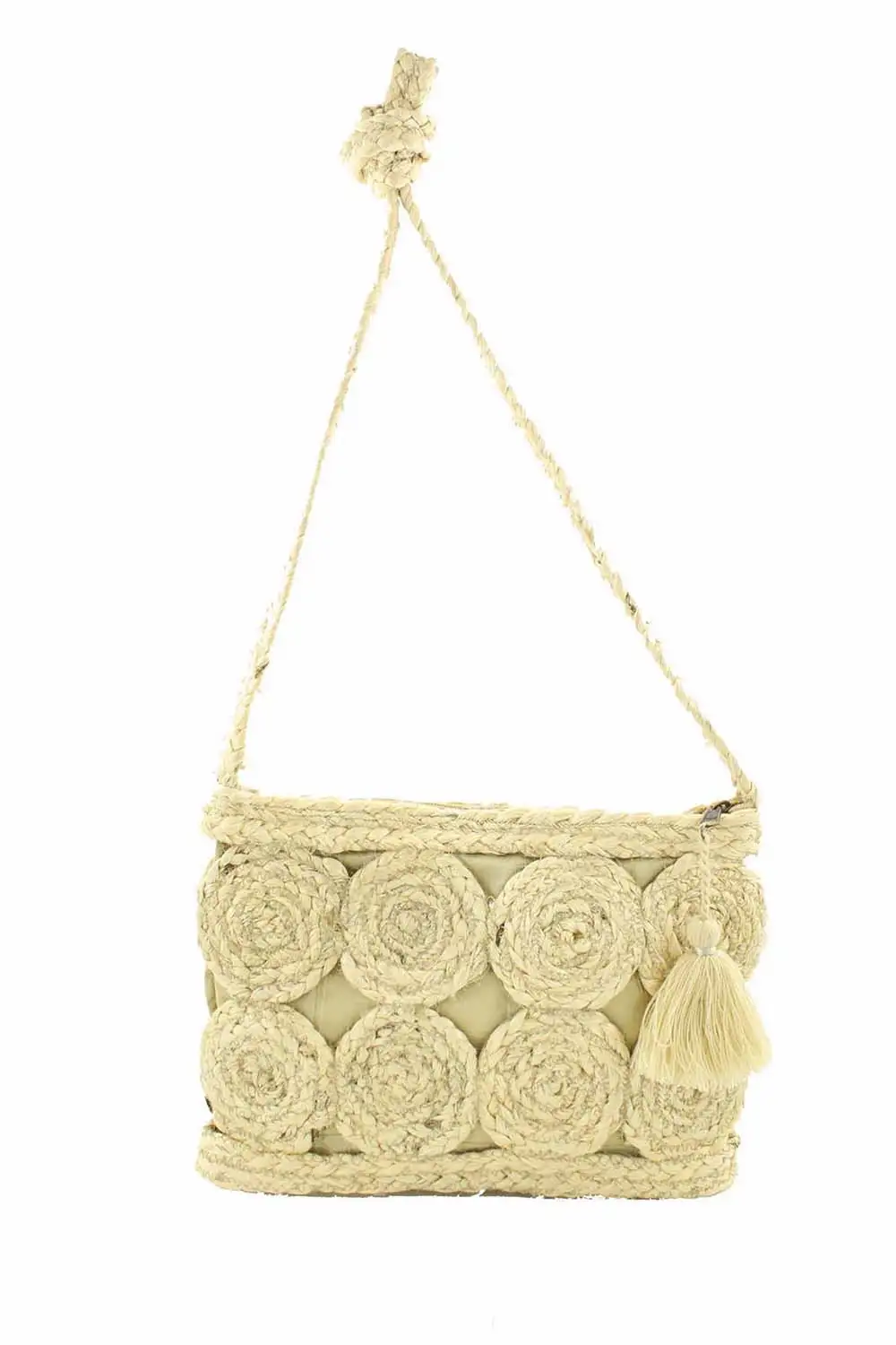 Bolso Yute Bandolera Círculos