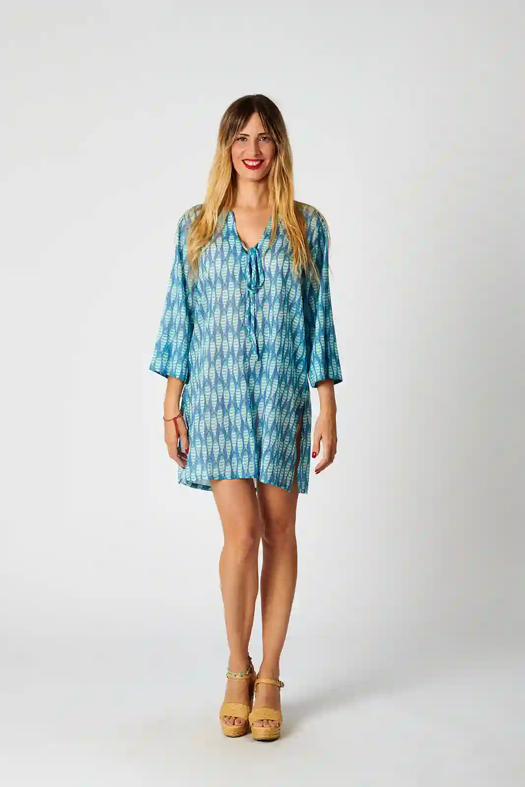 Kurta Algodón Peces