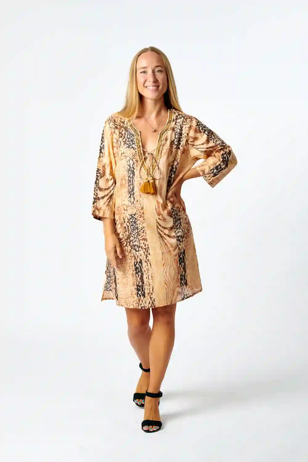 Kurta algodón Animal Print