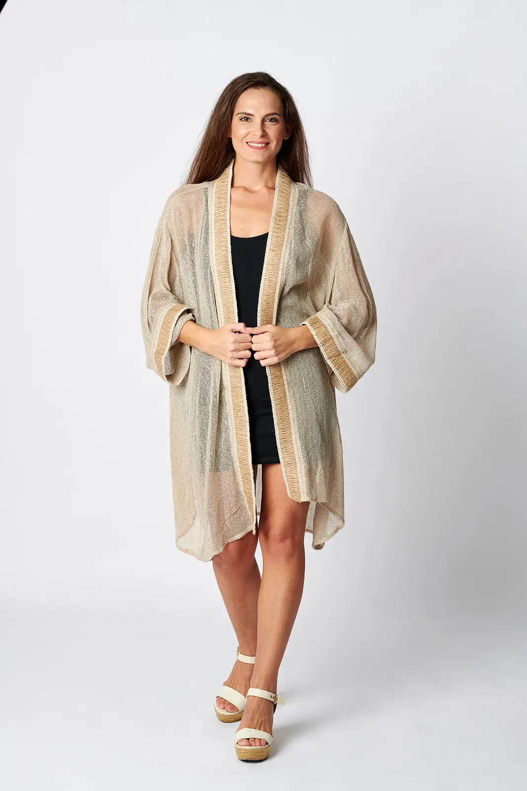 Kimono Algodón Red