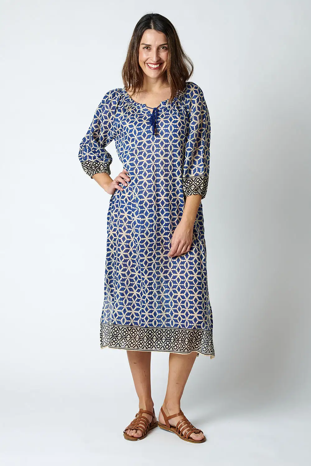 Vestido Algodón Étnico