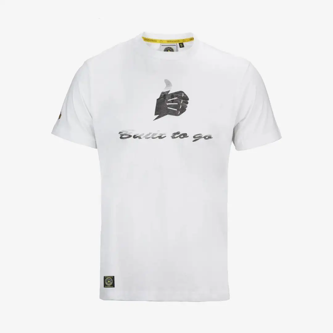 Bultaco Men's T-Shirt "White Cloud Built to Go"