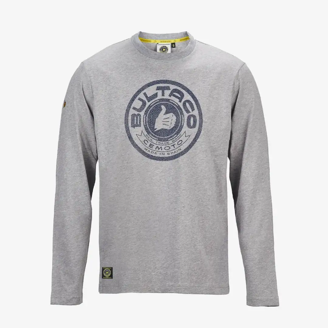 Bultaco Camiseta Long Sleeve "Classic Big Logo"