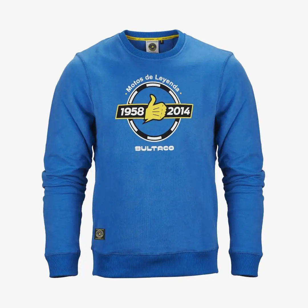 Bultaco Men's Crew Sweatshirt "Legend Motorcycles"
