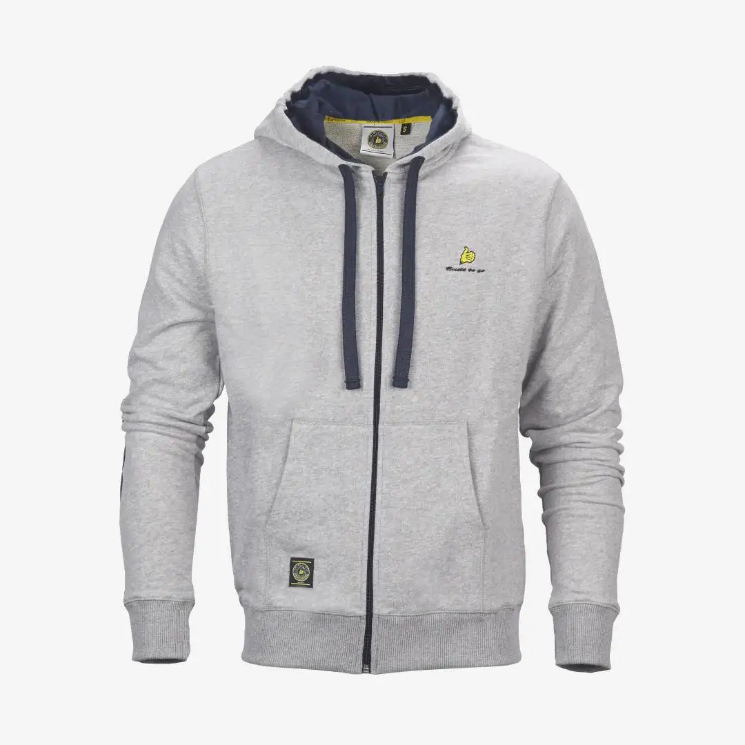 Bultaco Men's Zip Sweatshirt "Built to Go Bultaco"