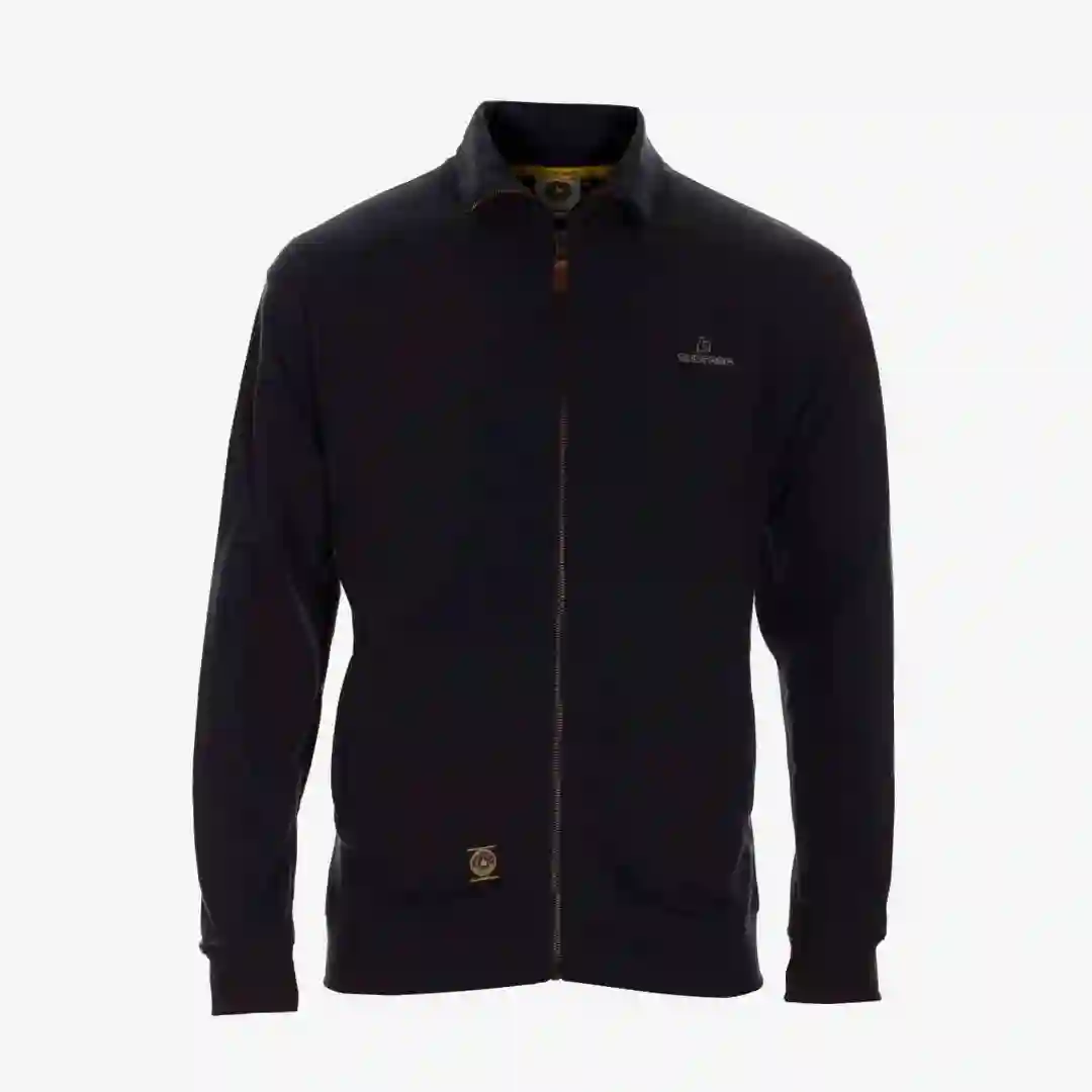 Bultaco Men's Hooded Zip Sweatshirt "Bultaco Letters"