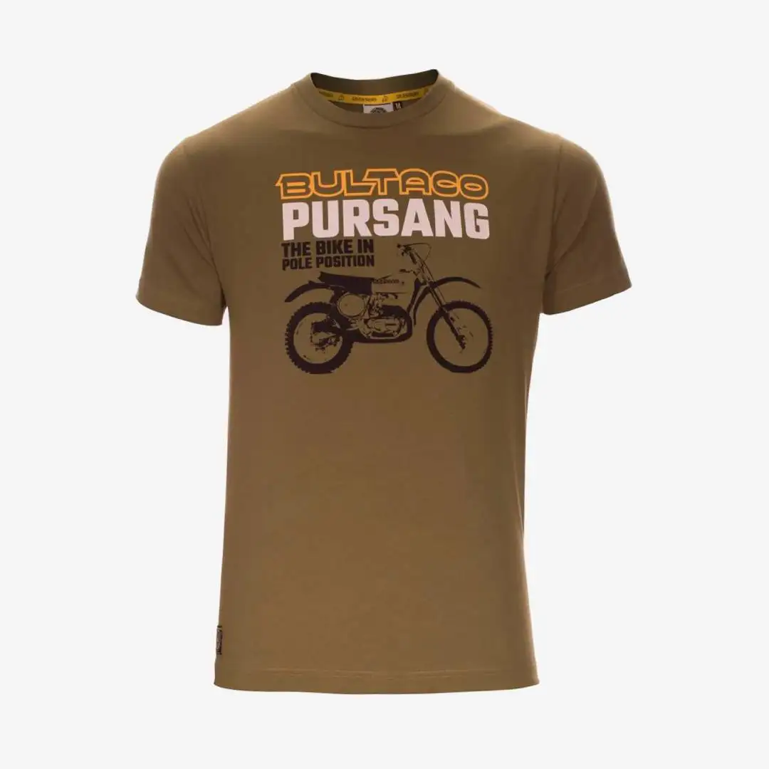 Bultaco Men's T-Shirt "Bultaco Pursang" - Image 3