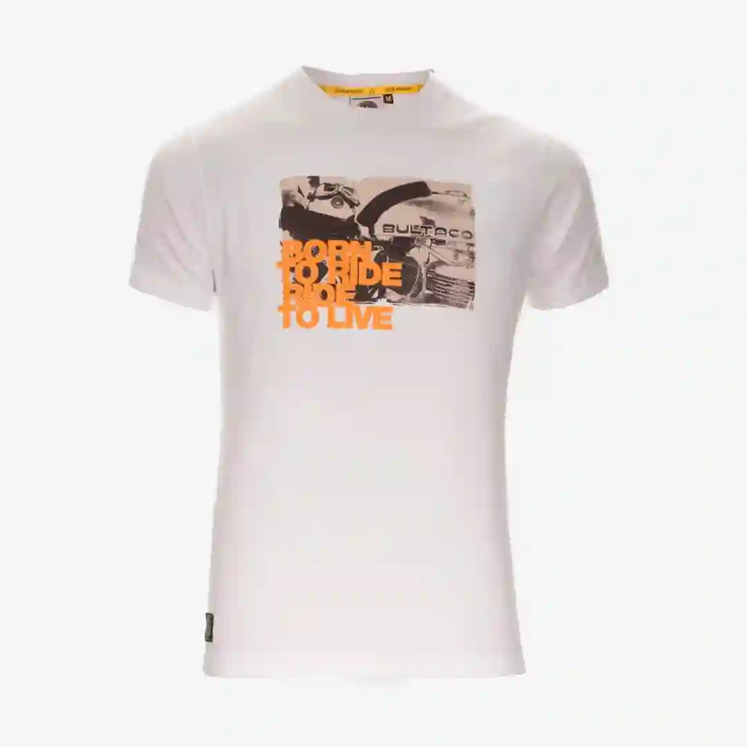 Camiseta Bultaco Hombre "Ride to Live"